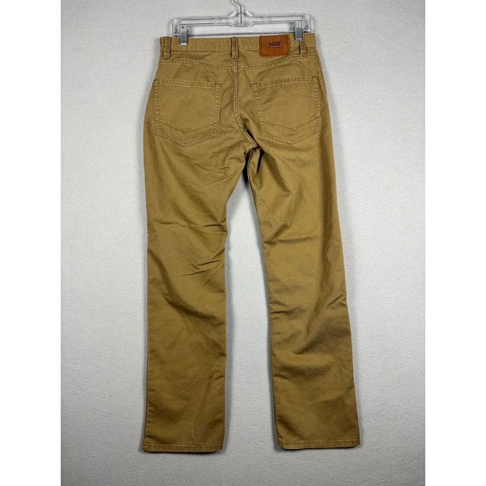 Vans V56 Standard Chino Pants 5-Pocket Skate Trousers 30 Brown